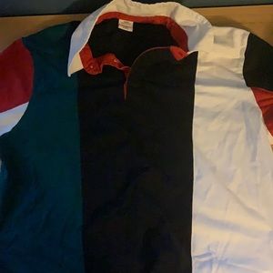 URBAN OUTFITTERS LONG SLEEVE POLO RUGBY